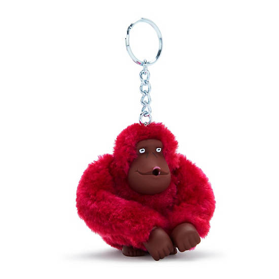 Kipling Sven Monkey Keychain Tillbehör Vinröda | SE 1210PJ